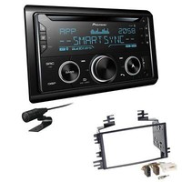 Pioneer Autoradio CD Bluetooth USB Einbauset FüR KIA Rio II Ab 2006 Schwarz