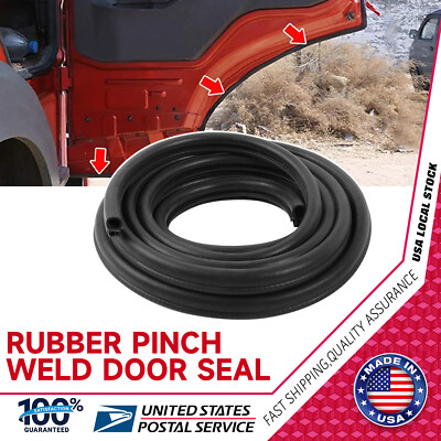 19.7FT U Shape with Side Bulb Seal Strip for Car,Boat,RV,Truck,Home Application