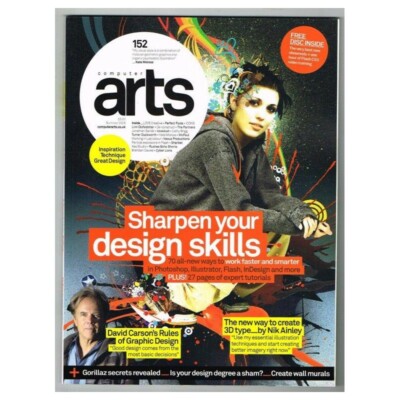 Computer Arts Magazine No.152 Summer 2008 mbox186 Sharpen Your Design Skills