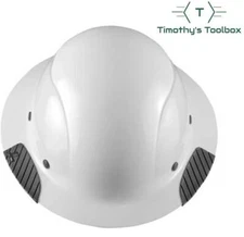 LIFT Safety HDF-15WG DAX White, Full Brim Hard Hat