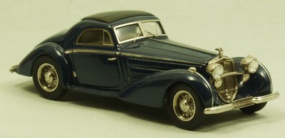 1938 Horch 853 Erdmann & Rossi Sport  Coupe dark blue 1/43 whitemetal/pewter