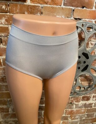 Breezies Grey Seamless Brief Panties New