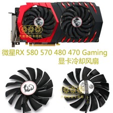 MSI RX 580 570 480 470 Gaming 8G 4G graphics card cooling fan PLD10010S12HH