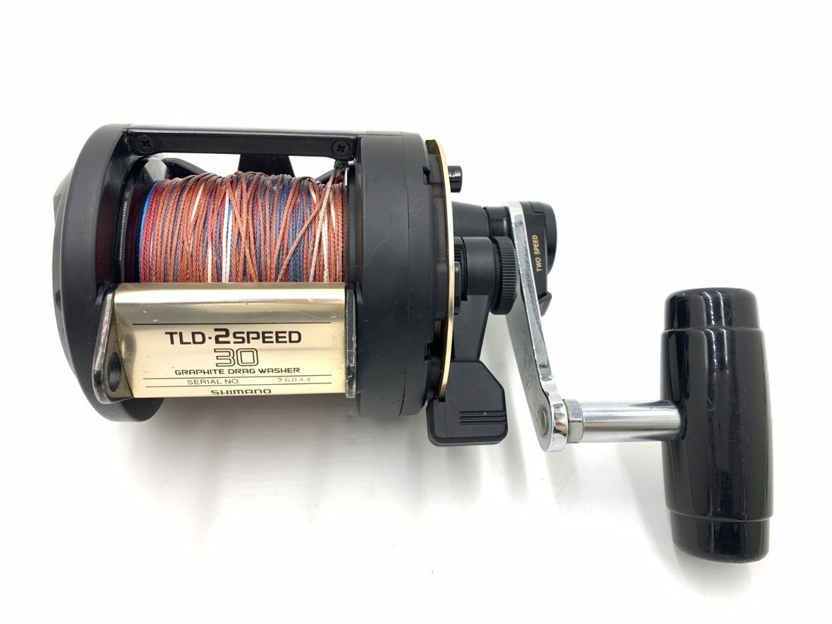 Shimano TLD 2SPEED 30 Reel Lever Drag Big Game Trolling Deep