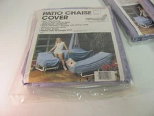 Arden Paradise Out Door Vinyl Patio Chaise Lounge Cover New