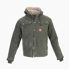Active Hooded Jacket - Washed Green