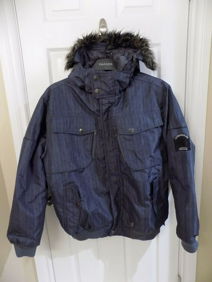 Oppenheimer Premium Outerwear Men's Winter Jacket Hooded Size 2XL Blue |  eBay