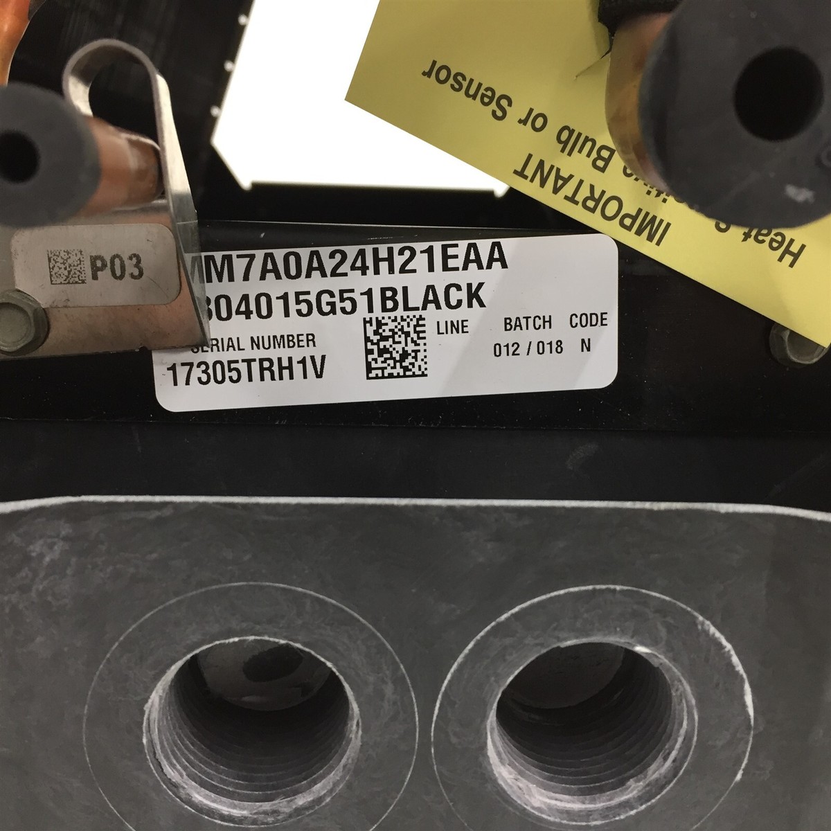 COL18630 • OEM Trane American Standard Coil Only Three Row Black