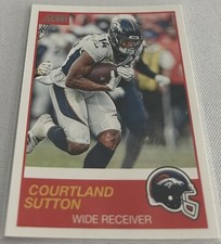 2019 Panini Score Football Courtland Sutton Denver Broncos base card #17