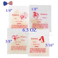 US Dental Orthodontic Elastics Rubber Band 6.5 Ortho Latex Braces Non-toxic Tool