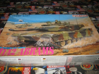 Shanghai Dragon 1/35 M1A2 Abrams Tank #3524 Modern AFV Series 
