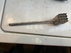 Vintage All Aluminum Heavy Duty Aluminum Meat Tenderizer Made Spikes 2 sided — photo 4
