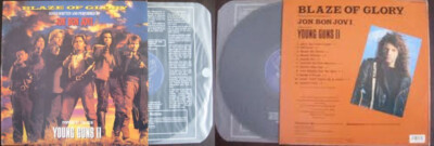 Jon Bon Jovi LP aus Korea  Blaze Of Glory South Korea Pressing