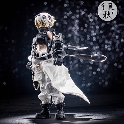 1/12 Scale Machine Girl Clothes Shoes Set Model A-007 Fit 6'' Action Figure Body
