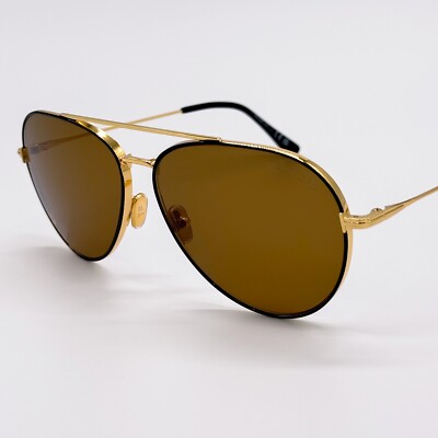 NEW TOM FORD DASHEL-02 TF996 01J MEN SUNGLASSES FT0996/S GOLD