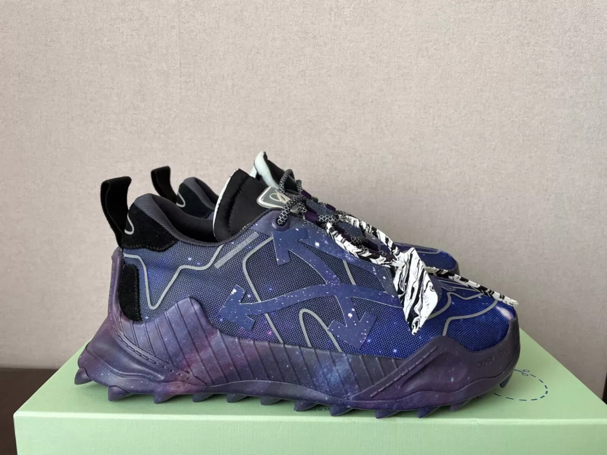 Off-White ODSY-1000 Galaxy Sneakers sz. 43/10US