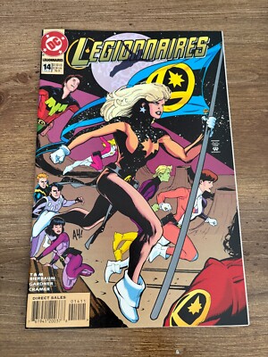 Legionnaires # 14 NM 1st Print DC Comic Book Adam Hughes Cover Art 9 J310