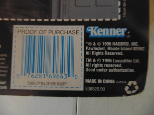 Star Wars Power of Force Electronic Power F/X Obi-Wan Kenobi Kenner - Picture 3 of 3