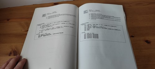 Manual de impresora matriz de puntos Brother vintage - Modelo M-1009 - Imagen 9 de 10
