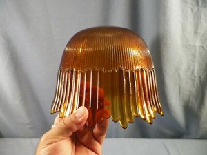 Amber Glass Lamp Shade | eBay