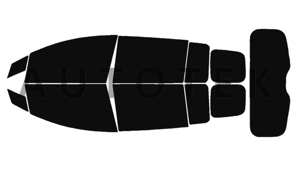 Película premium precortada para todos los lados ventana cualquier tono para Mazda 5 2006-2010 tinte Foto 2 de 4