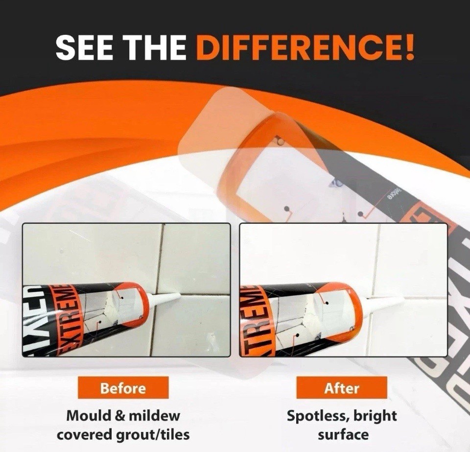 Mould Magic Extreme Gel Formula 120g Tube Taps Sinks Grout - Foto 3