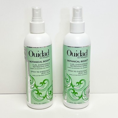 2X Ouidad Botanical Boost Curl Energizing & Refreshing Spray 8.5oz Each