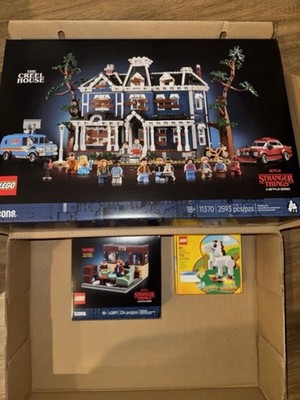 LEGO Stranger Things The Creel House 11370, WSQK Radio Station & YOTH SHIPS NOW
