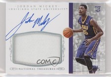 2015 National Treasures College Century Silver 16/25 Jordan Mickey #357 Auto 0a6