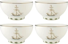 Lenox 897270 British Colonial Tradewind Rice 4 Count, Bowls, Set of 4 