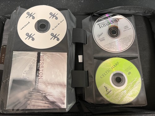 Lot of 77 Assorted CD's Case Logic Binder Zippered Case Vinyl Pockets - Picture 19 of 21