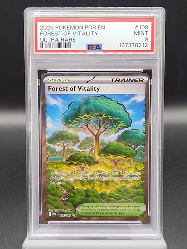 Forest of Vitality graded PSA 9 for sale on eBay
