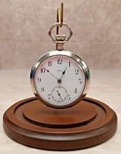 Orologio da tasca Omega Grand Prix Paris 1900 misura 16 15 gioiello argento 800 svizzero