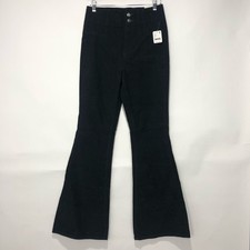 We The Free Womens Jayde High Rise Flare Jeans Black Size 29