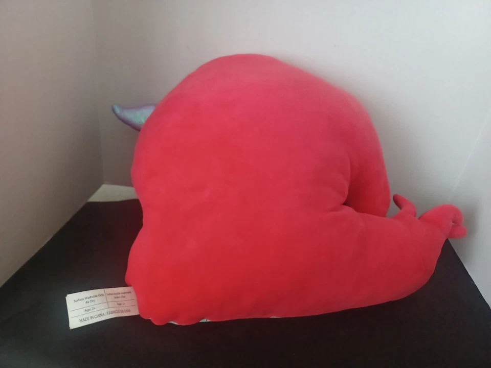 Almohada grande cara de sirenita princesa Ariel Disney 13" Foto 4 de 4