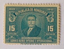 Sello de correo aéreo de Honduras, 1939, sc#C90, como nuevo, VLH, OG