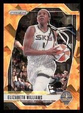 Elizabeth Williams 2024 Panini Prizm WNBA #24 Ice Orange Prizms Chicago Sky