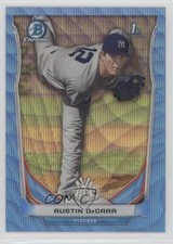 2014 Bowman Draft Chrome Blue Wave Refractor Austin DeCarr #CDP60 n1u