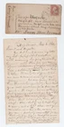 CIVIL WAR LETTER - 16th Vermont Infantry - Soldier Battle Wound GREAT COVER !