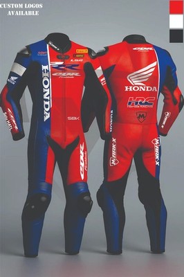 MarkX MotoGP Mens Motorcycle Leather Suit Race Suit Leather CE Certified