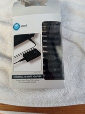 Onn Universal 45-Watt Power Cord with 10 Adaptor Tips for Laptop or Chromebook