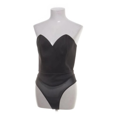 House of CB, Body, Größe: M, Schwarz, Baumwolle/Elasthan/Polyamid/Polyester #UUX