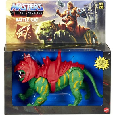 Masters of the Universe Origins Battle Cat 6.75-inch Action Figure Toy Tiger