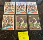 OREL HERSHISER ROOKIE CARD LOT (1985)...........6 TOTAL