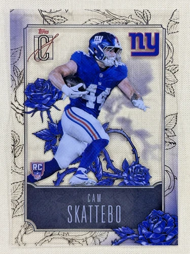 2025 Topps Signature Cam Skattebo Base (RAW)