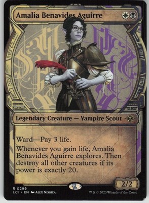 MTG TCG Amalia Benavides Aguirre (Showcase) R The Lost Caverns of Ixalan 299