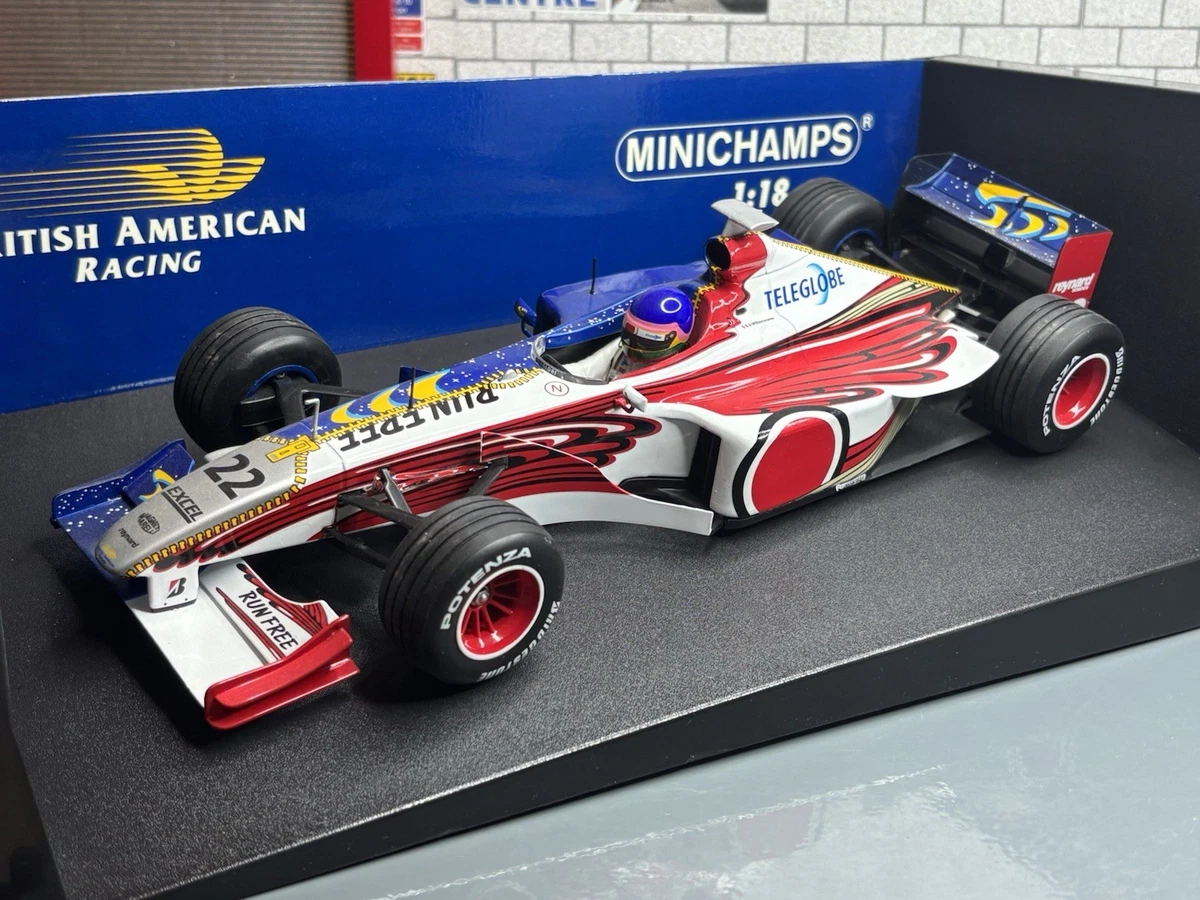 PMA ミニチャンプス　1/18 BAR 01 ビルヌーブ 1999 Jacques Villeneuve BAR 1:18 Diecast Racing Cars for sale | eBay