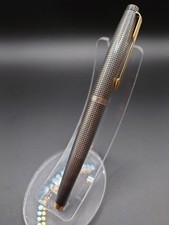 Parker Gold, 14K Nib Sterling Silver Collectible Fountain Pens for