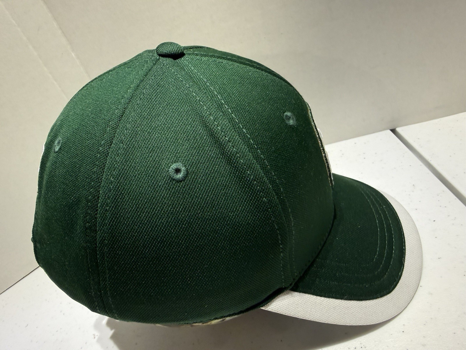 Colorado State Rams NCAA Under Armour Men’s Adjustable Hat Cap Green & White thumbnail 5