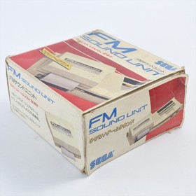 SEGA FM SOUND UNIT Boxed Tested FM-70 For SEGA Mark III JAPAN Game 0585